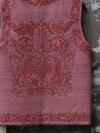 INTO THE EAST 25 Autumn/Winter Lace-Up Silk Top/Shirt/Embroidered Button Tussah Silk Vest/Shorts ITE-E1DGAW020PK22VE Vest (E1DGAW019PK20TP)
